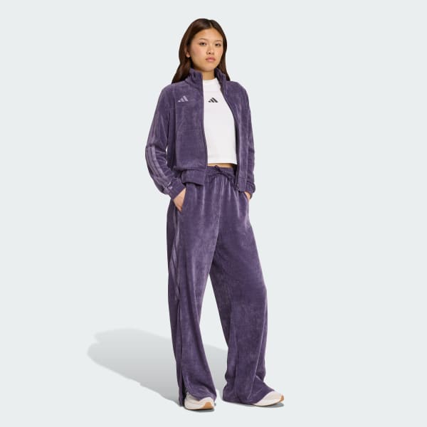 adidas Tiro Velour Track Top Purple Free Shipping with adiClub