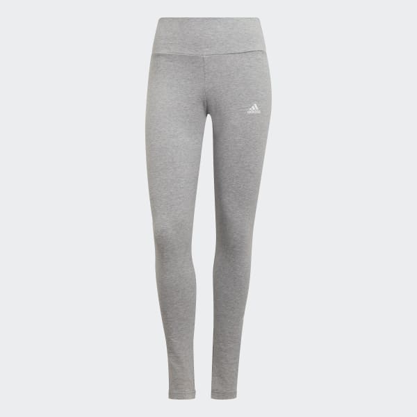 NWT Adidas Women's ESSENTIALS LINEAR TIGHTS DP2386 Black Logo