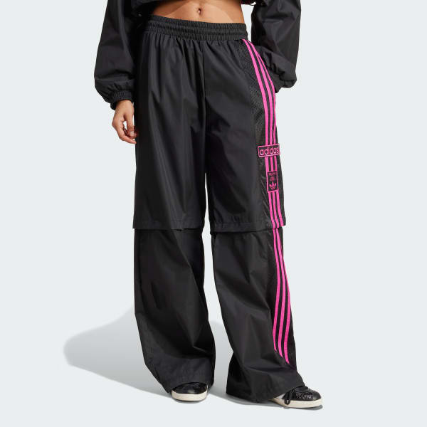 Black Adibreak Woven Two-In-One Track Pants