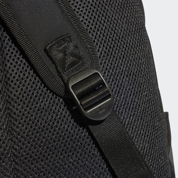ADIDAS ORIGINALS Backpack 'Premium Essentials Rolltop' in Black