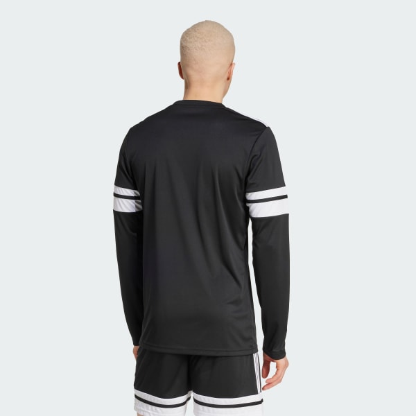 Schwarz Langärmeliges Squadra 25 Trikot