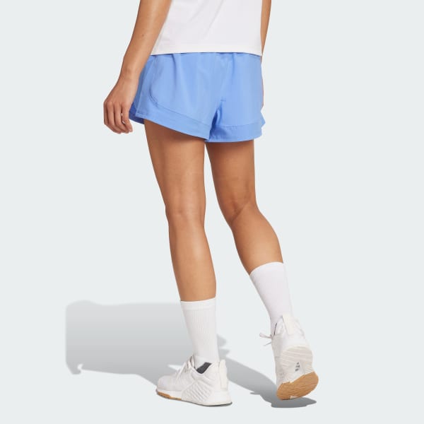 Bleu Short toile Racer Pacer