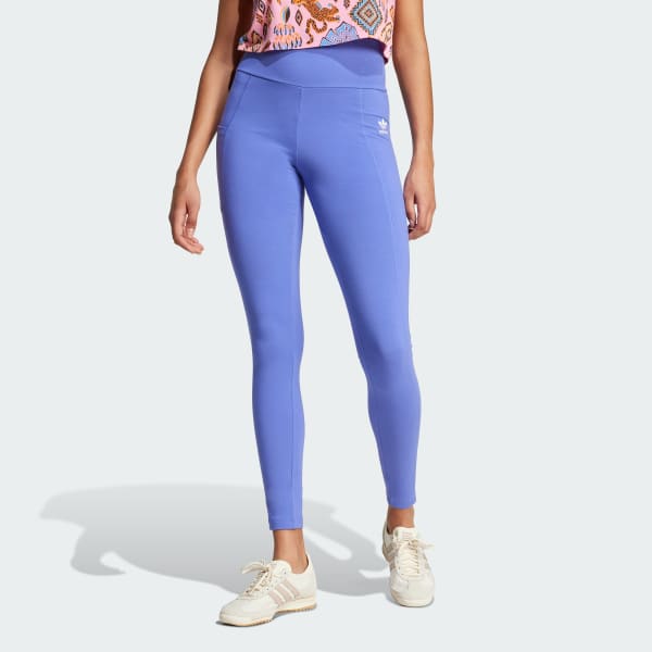 Blue Essentials Leggings