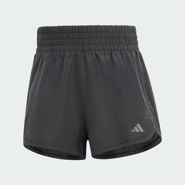 Noir Short de training taille haute Pacer 3 bandes