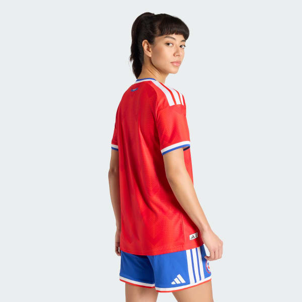 Rojo Camiseta Local Selección Chilena 26 Versión Jugador