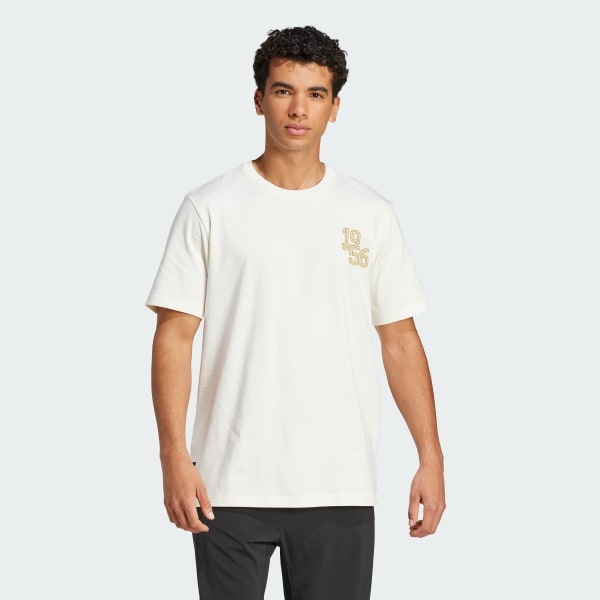 White Real Madrid Heavy Cotton Tee