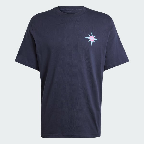 Μπλε Trefoil Tee