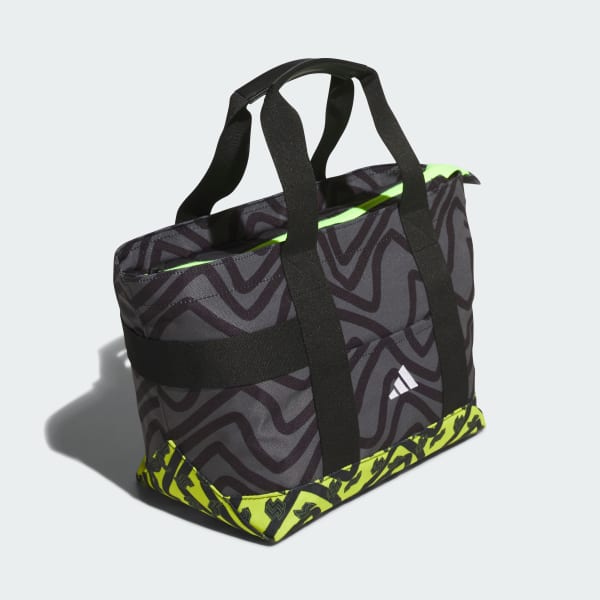 Grey Code Chaos Round Tote Bag