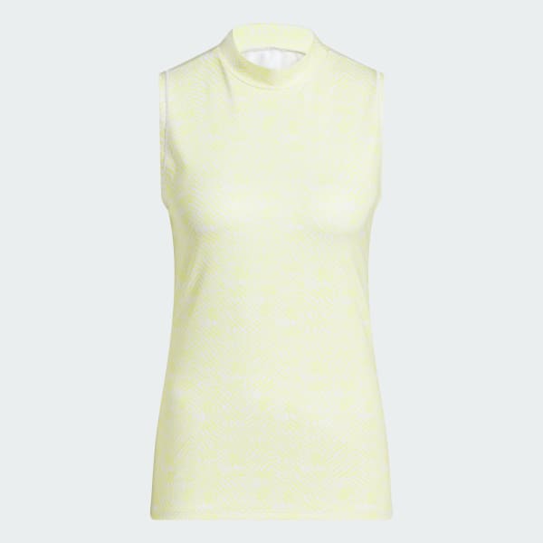 Yellow Ultimate365 Mock Polo Shirt
