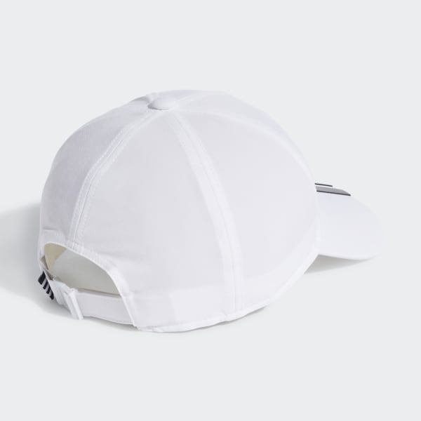 wit AEROREADY 3-Stripes Honkbalpet