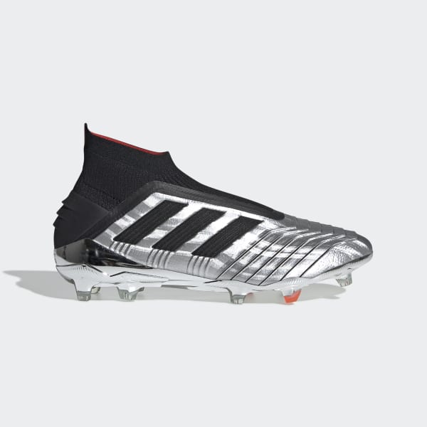 botines adidas plateados