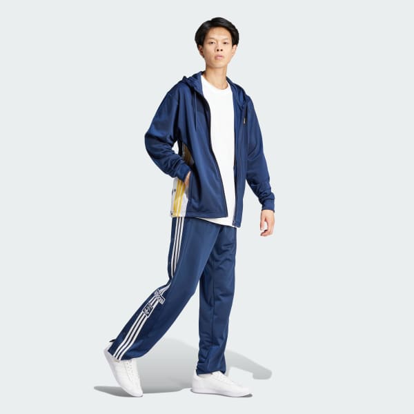 Blu Hoodie adicolor adibreak Full-Zip