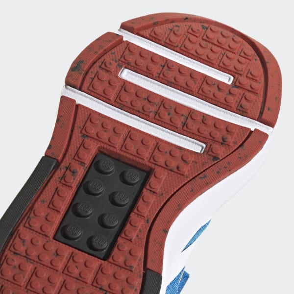 Blauw adidas x LEGO® Tech RNR Lifestyle Schoenen met Elastische Veters en Klittenband