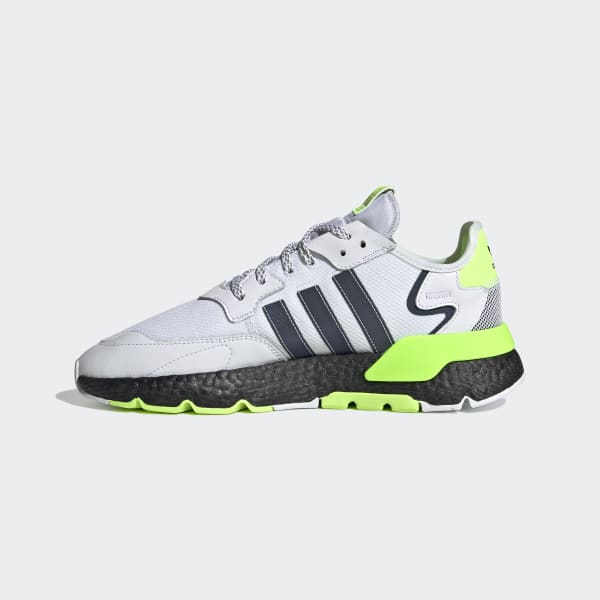 adidas Nite Jogger Shoes White adidas Thailand