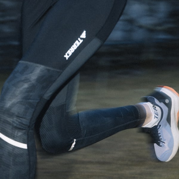 adidas TERREX Agravic Trail Running Leggings - Grey | Women's Hiking ...