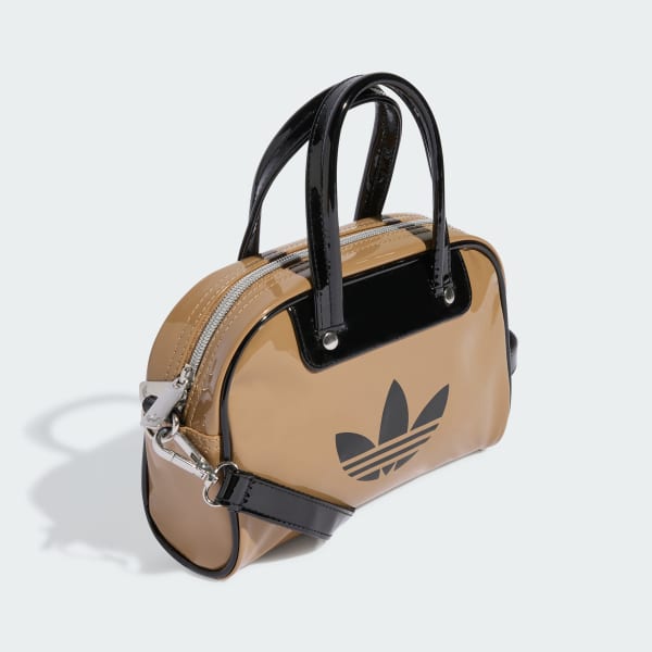 Marron Mini bolso estilo bowling Adicolor