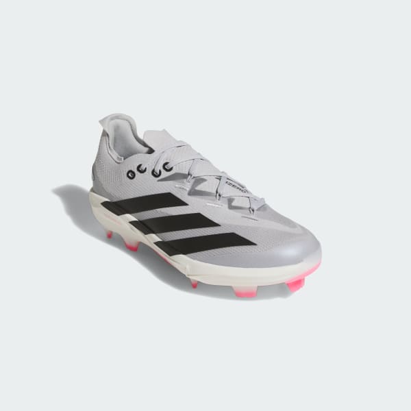 Adizero Electric Cleats WHT/GLD　26.5㎝　O Shop Gold, White Mens Adizero Electric Football Cleats