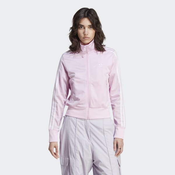 adidas Adicolor Firebird Loose Track Pants - Pink, Women's Lifestyle