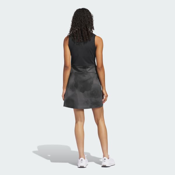 Black Ultimate365 Tour Hybrid Printed Dress