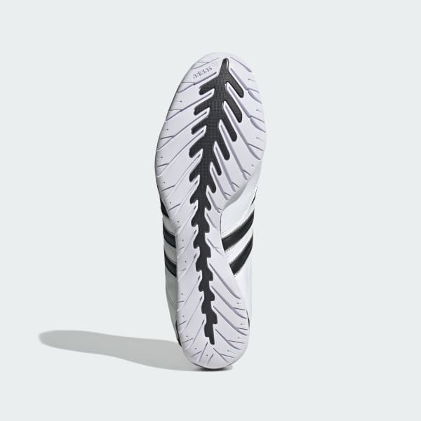 White Adi Racer Lo Shoes