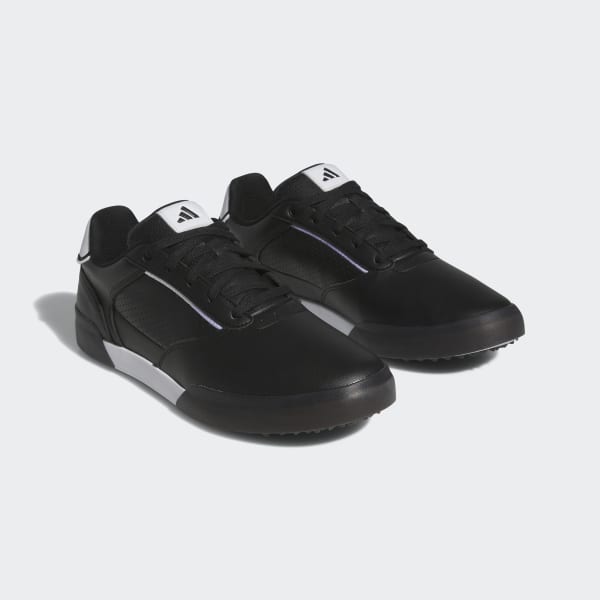 Noir Chaussure de golf sans crampons Retrocross
