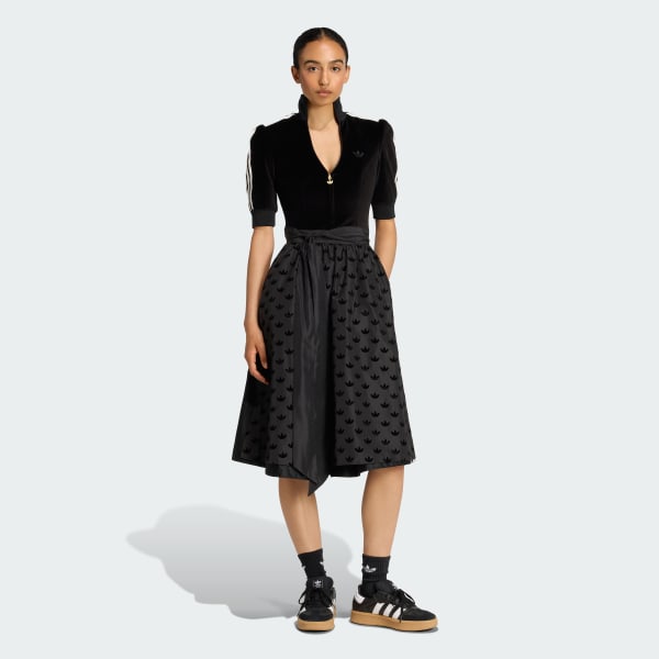 Czerń Sukienka ADIDAS ORIGINALS DIRNDL