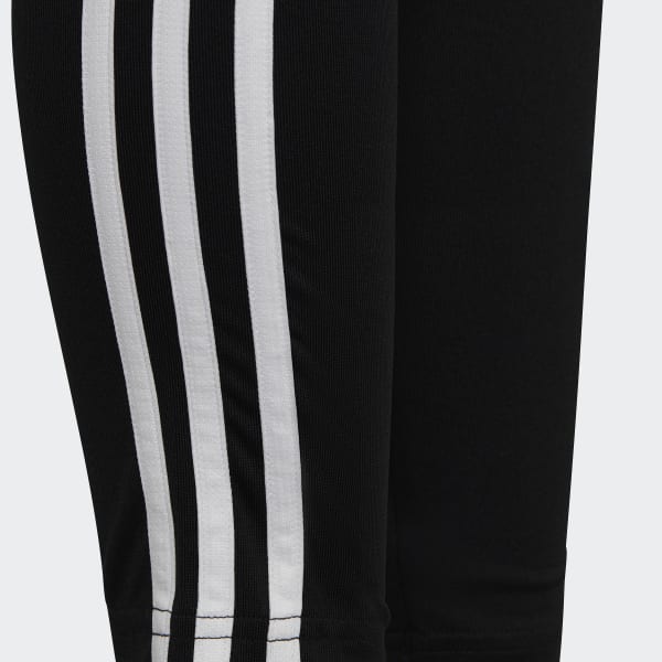 zwart Essentials AEROREADY 3-Stripes High-Waisted Legging