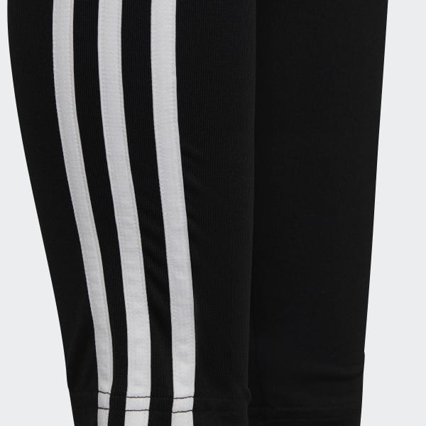 cierna Legíny Essentials AEROREADY 3-Stripes High-Waisted