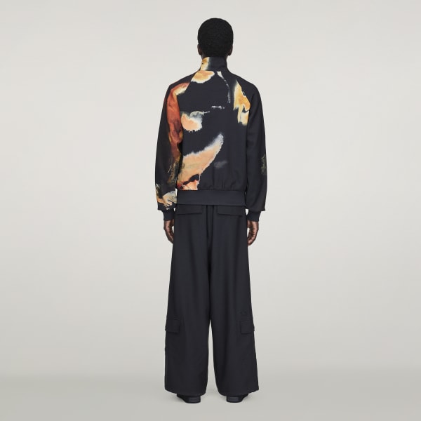 Y-3 22SS/STRIPES COAT/コート　HG6111 adidas Y-3 AOP Track Top - 3-Stripes - Black | Free Shipping