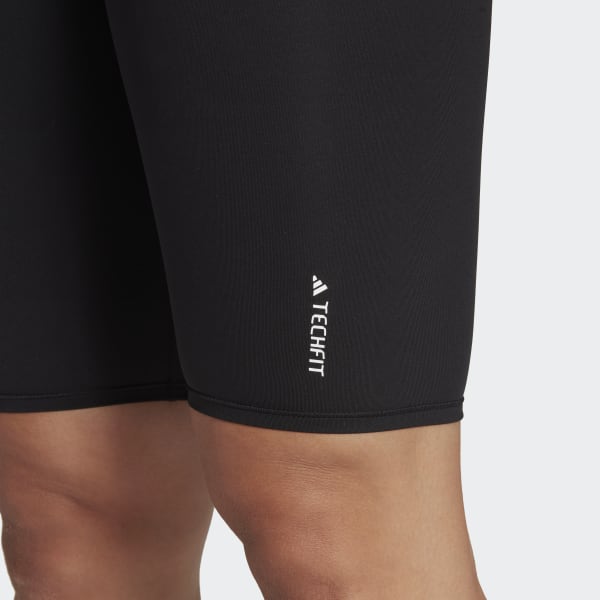 Nero Leggings corti Techfit Period Proof Bike