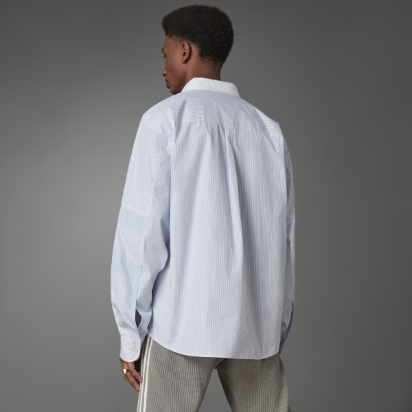 Azul Camisa Blue Version Stripes Holgado