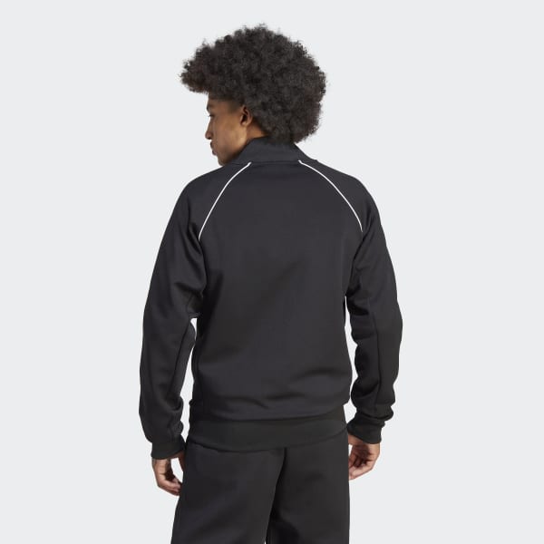 adidas Blue Version SST Track Jacket - Black | Free Shipping with ...