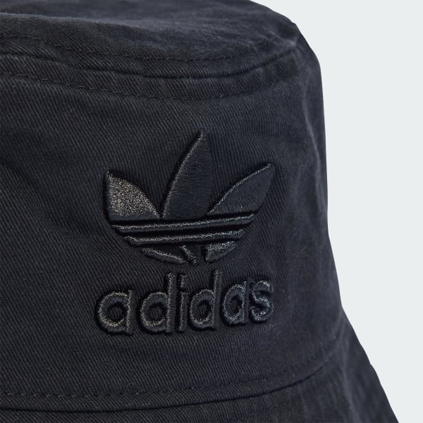 adidas Adicolor Classic Stonewashed Bucket Hat - Black | adidas Singapore