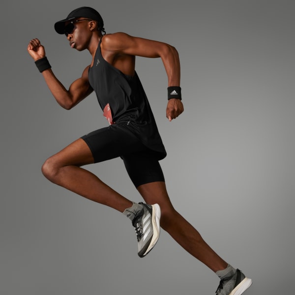 Men's Clothing - Adizero Essentials Running Long Leggings - Black