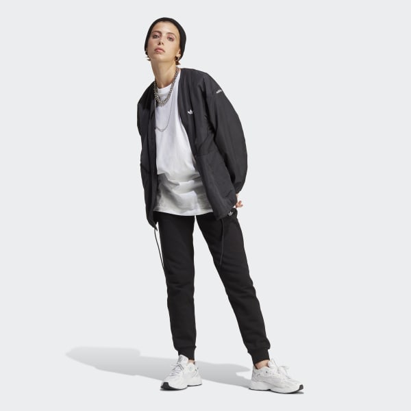 Negro Pantalón Deportivo Adicolor Essentials Ajustado