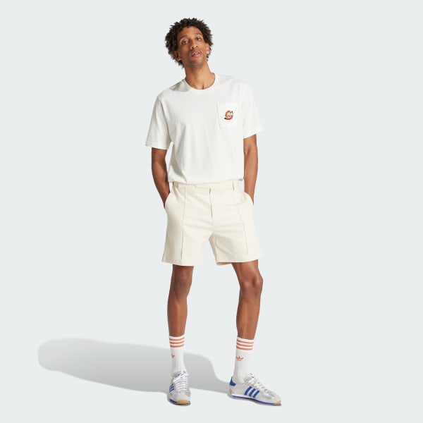 White Leisure Note Tee