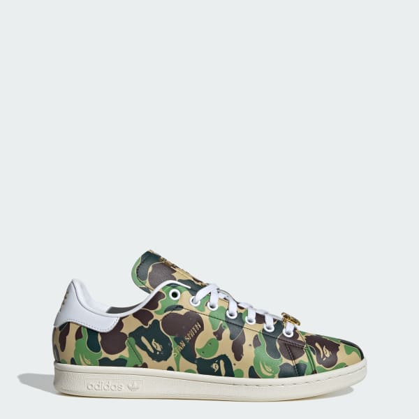 adidas Stan Smith x Bape Shoes - Green | Free Shipping with