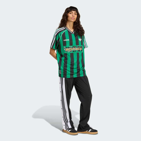 สีเขียว เสื้อฟุตบอลแฟชัน adidas Originals Beads