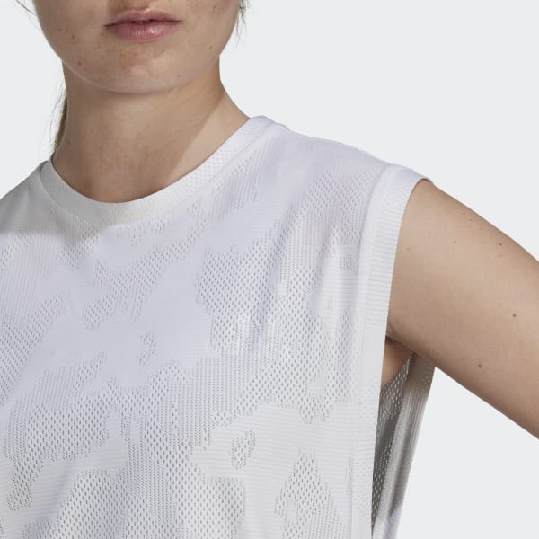 Hvid Made To Be Remade Running tanktop JVS82