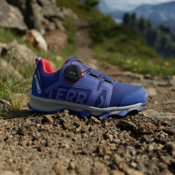 modrá Obuv Terrex Agravic BOA Trail Running Kids