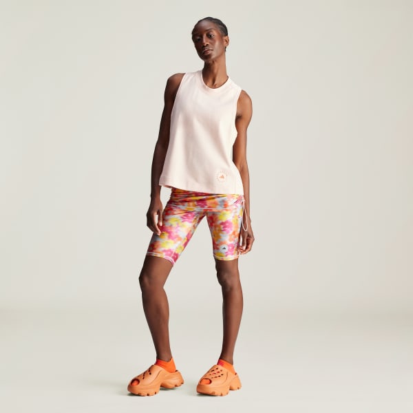 adidas by Stella McCartney ロゴ タンクトップ - ピンク
