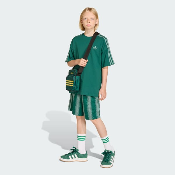 Verde PLAYERA ADIDAS MINECRAFT HOLGADA DE MANGA MURCIÉLAGO