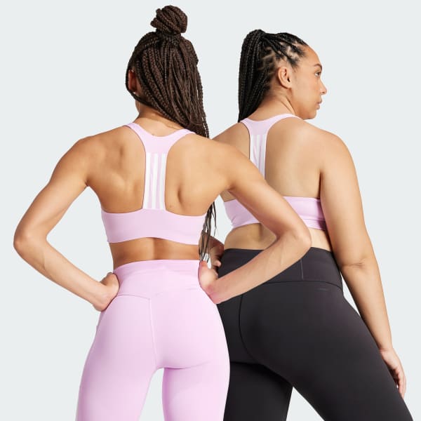 สีม่วง สปอร์ตบราซัพพอร์ตระดับปานกลาง Powerimpact