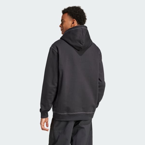 Noir Sweat-shirt à capuche Wabash