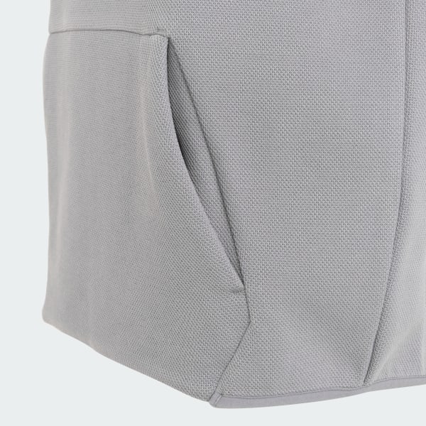 グレー 【ゴルフ】半袖スウェットフーディー