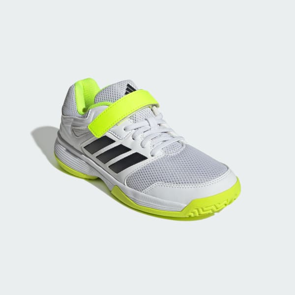 White Speedcourt Indoor Shoes Kids