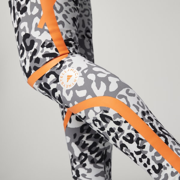 adidas stella mccartney leopard leggings