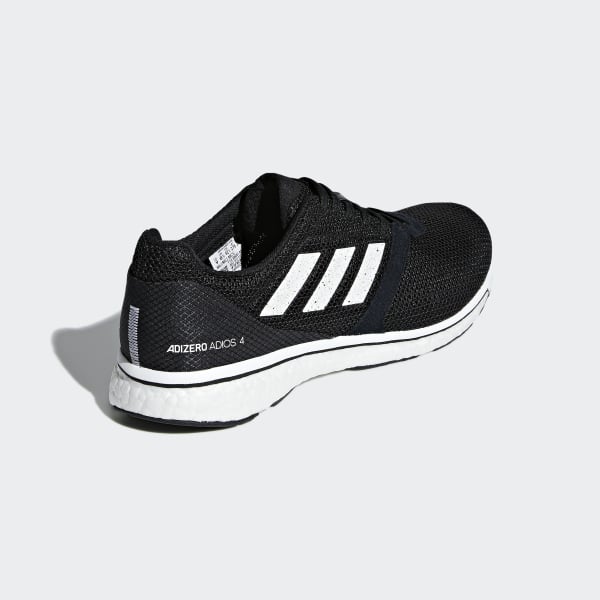 adidas รองเท้า Adizero Adios 4 - สีดำ 