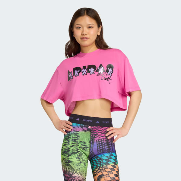 【値下げ】 | Pink - Tee Scott Jeremy x adidas Free with Shipping トップス