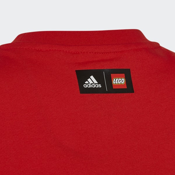 Red adidas x LEGO® Football Graphic Tee